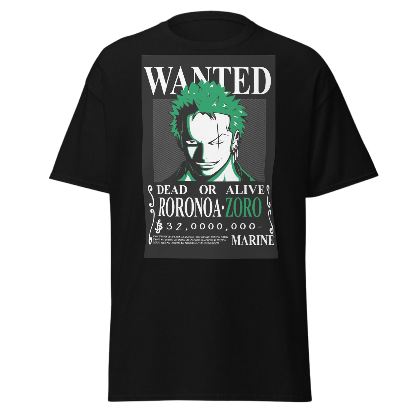 ZORO WANTED Shirt