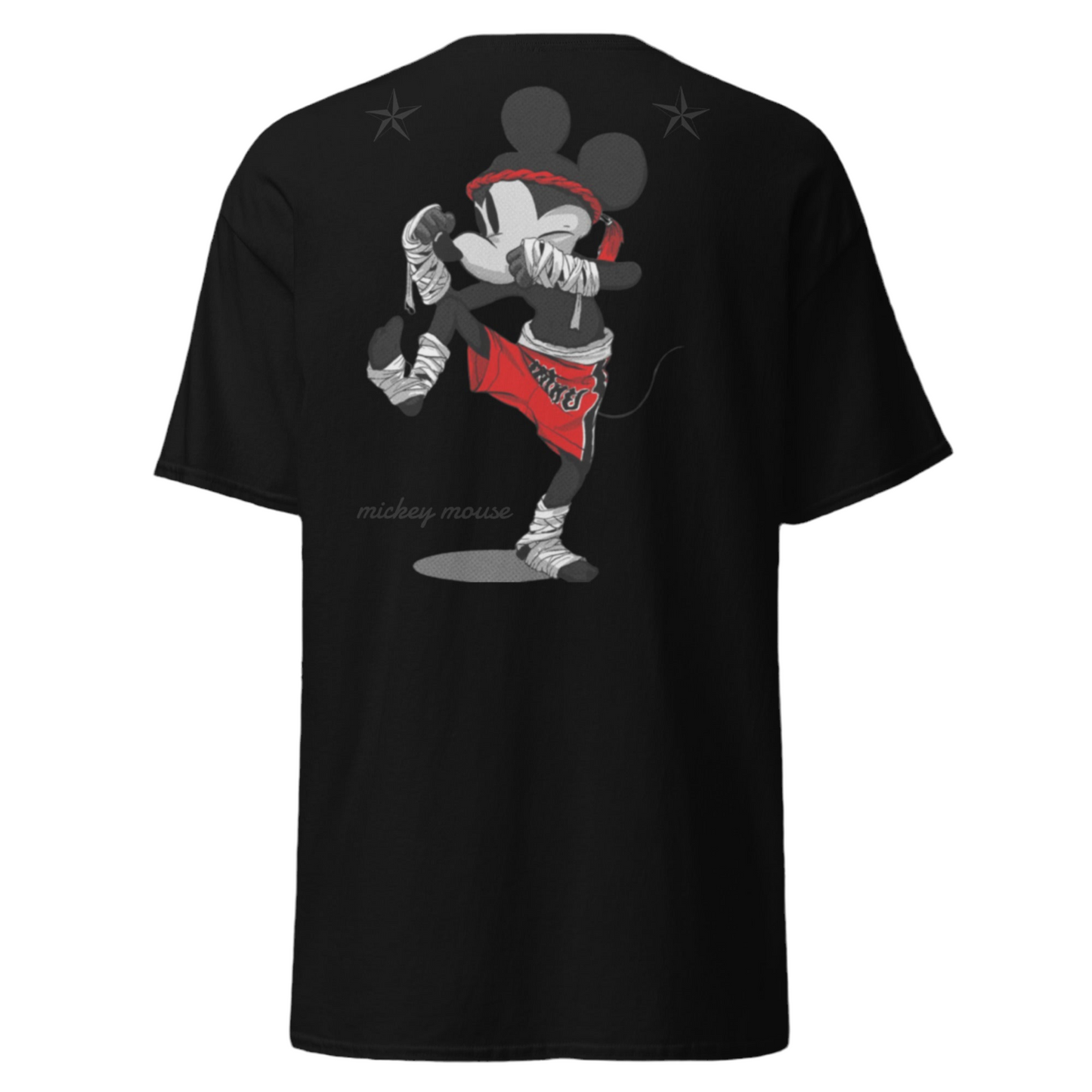 Mickey Mouse black belt T-shirt