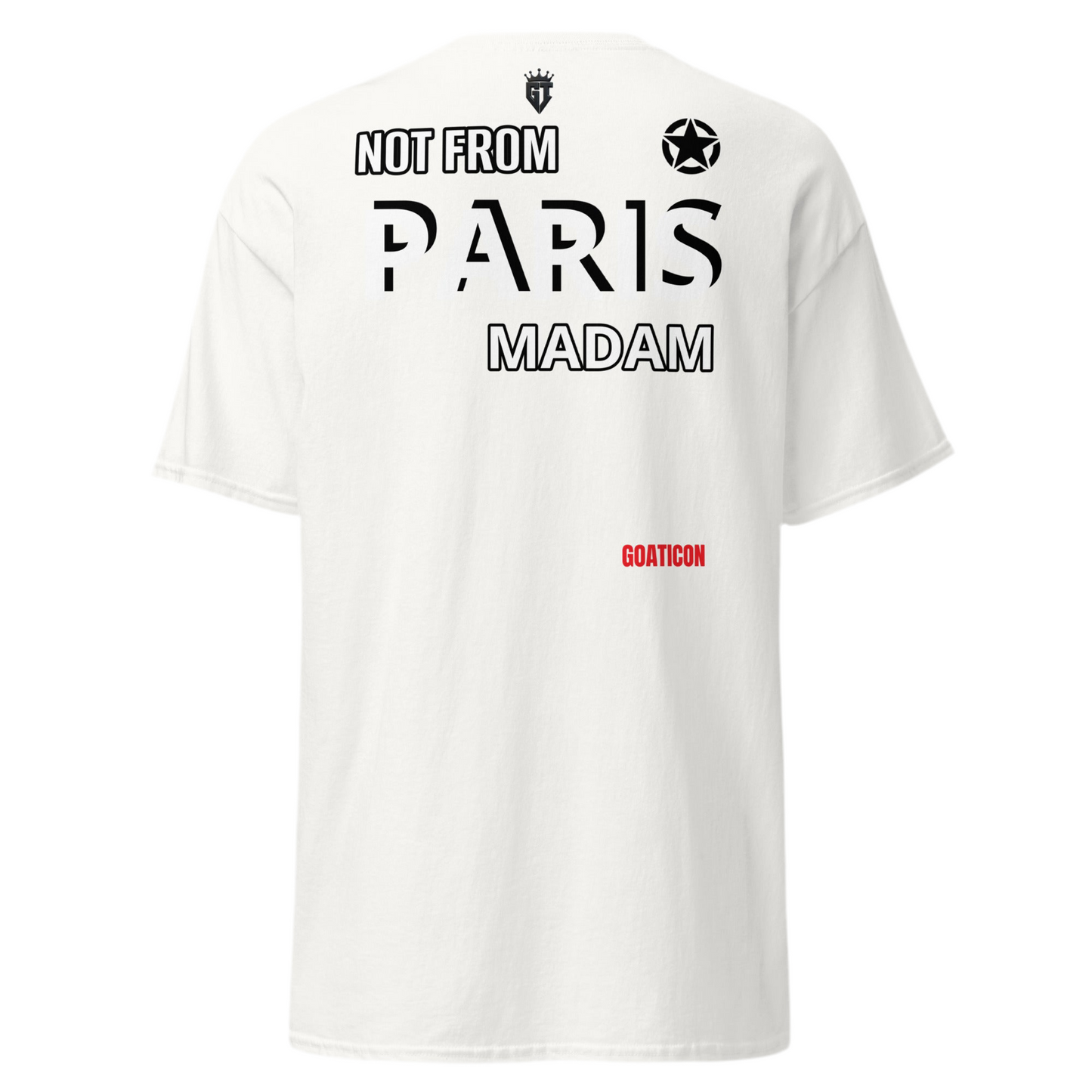 NOT FROM PARIS MADAM