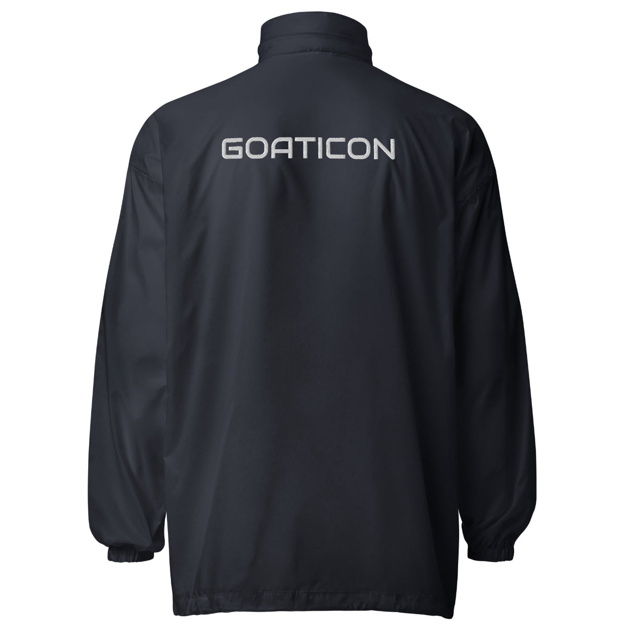 Black Waterproof Windbreaker Jacket – Lightweight, Wind-Resistant, Streetwear Style