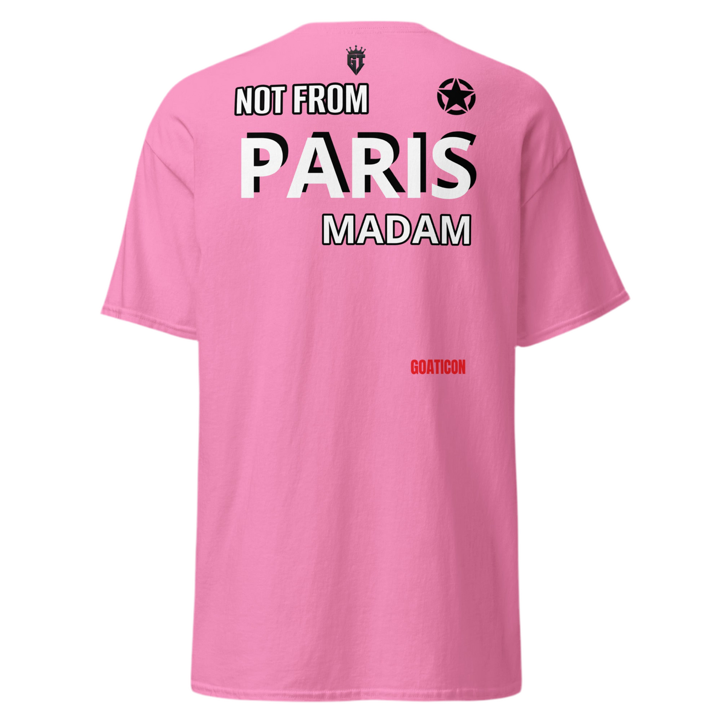 NOT FROM PARIS MADAM