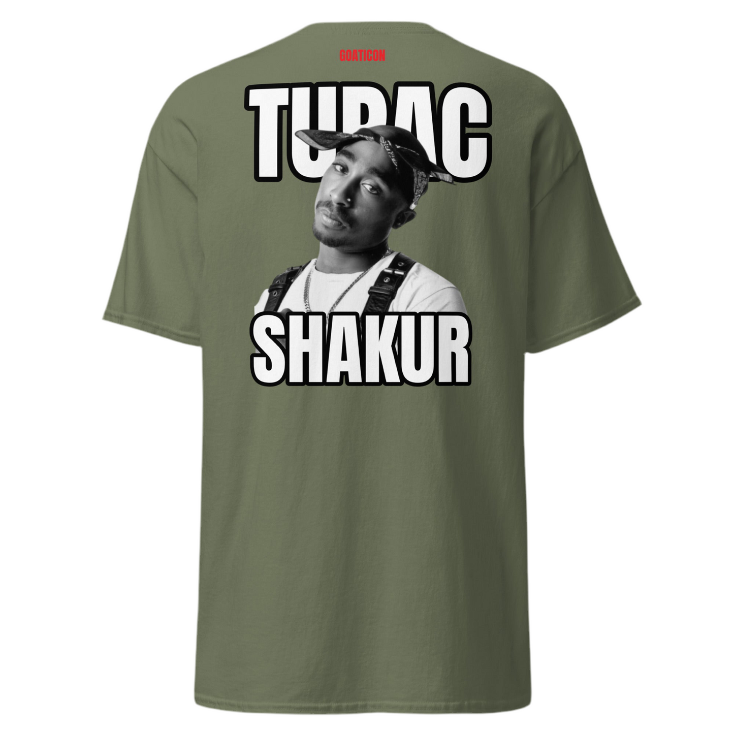Tupac Shocker T-Shirt 2Pac tribute shirt for old school rap fans