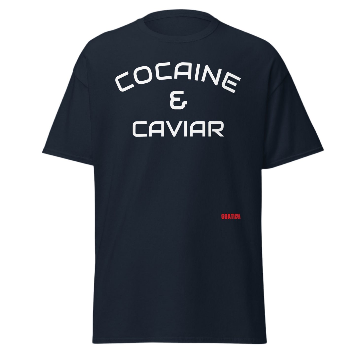 Cocaine & Caviar Streetwear T-Shirt - Black Urban Graphic Tee