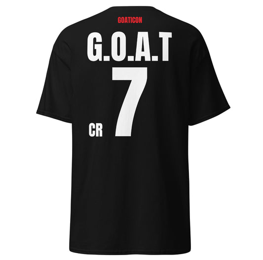 GOAT 7 Cristiano Ronaldo T-shirt
