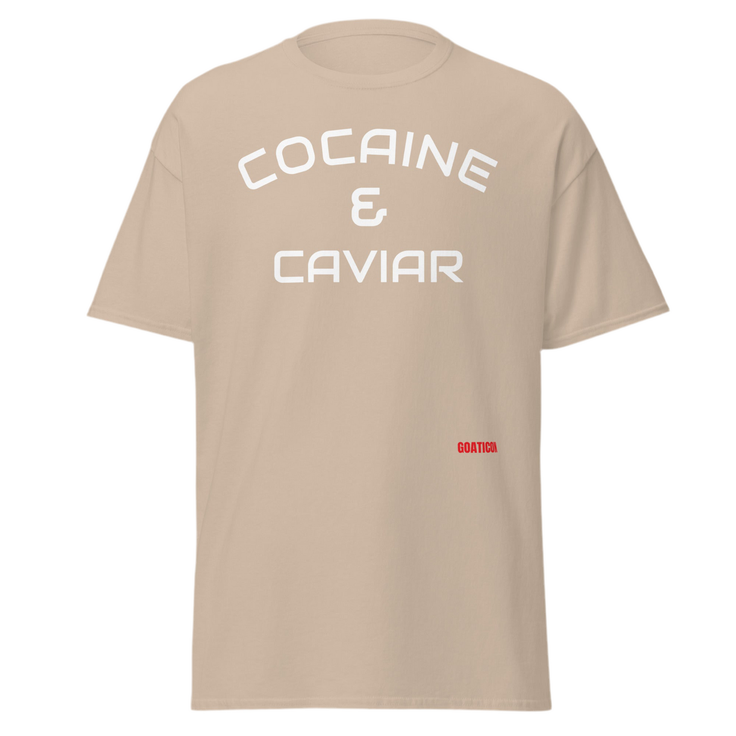 Cocaine & Caviar Streetwear T-Shirt - Black Urban Graphic Tee
