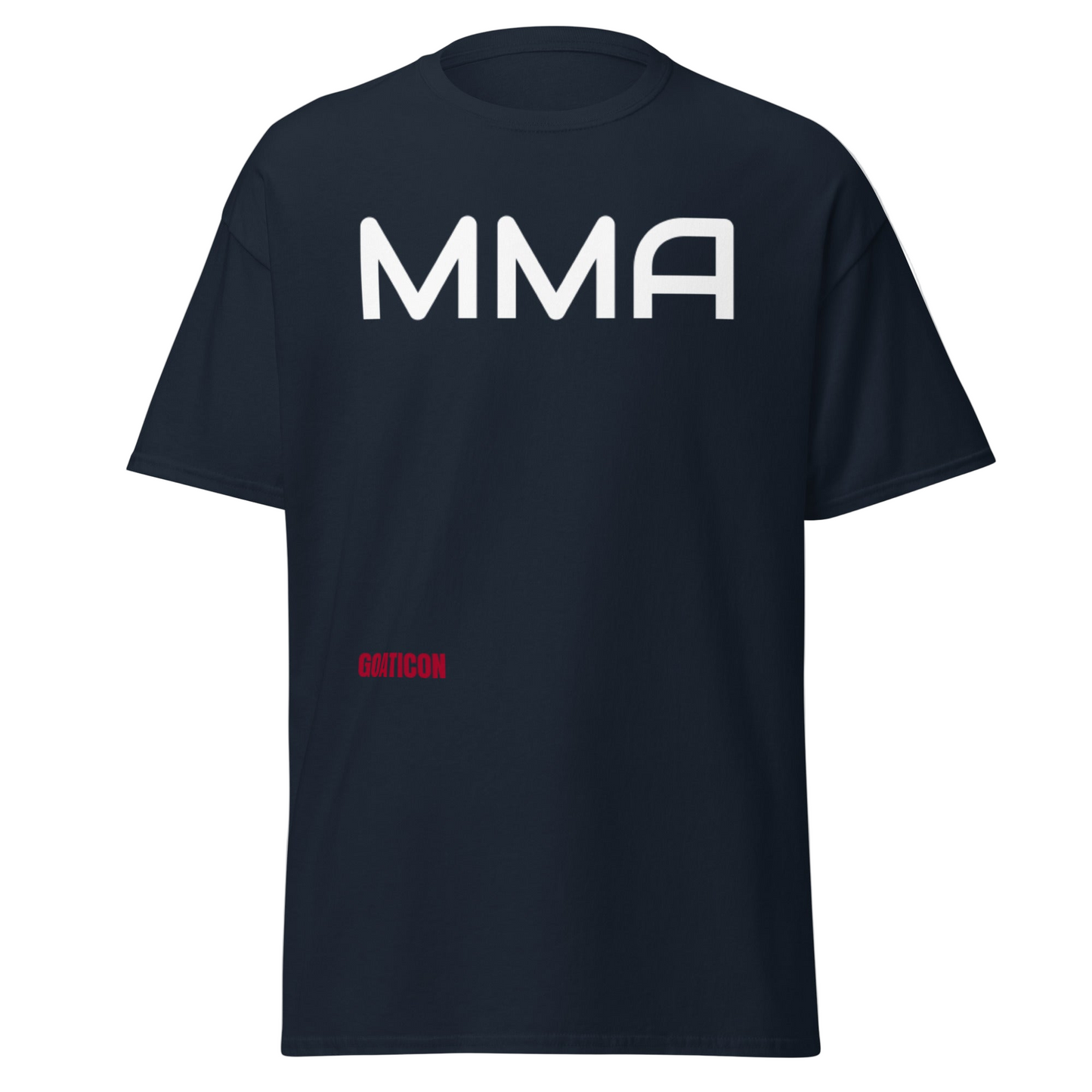 Classic Black MMA Graphic T-Shirt | Fighter Training & Fan Apparel